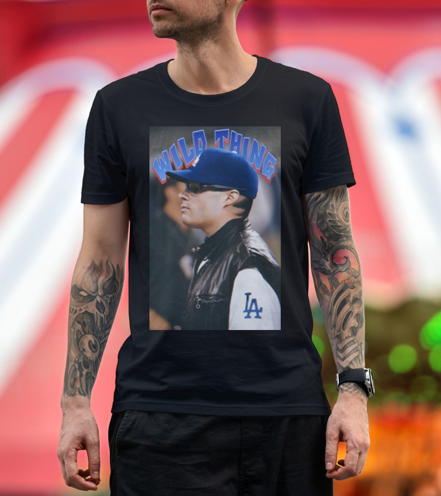Wild Thing Doyersdave Joe Kelly LA Baseball T-Shirt