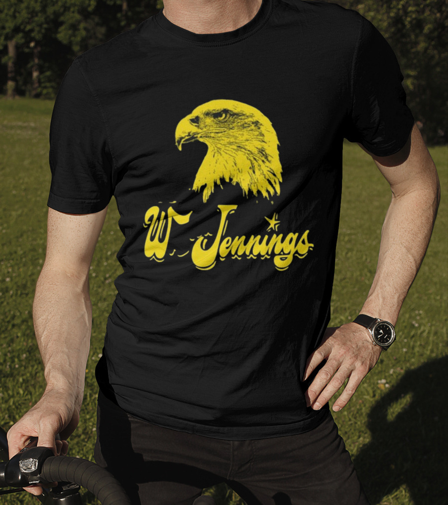 Seager X Waylon Jennings Eagle W Jennings Star T-Shirt