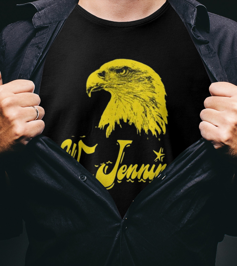 Seager X Waylon Jennings Eagle W Jennings Star T-Shirt