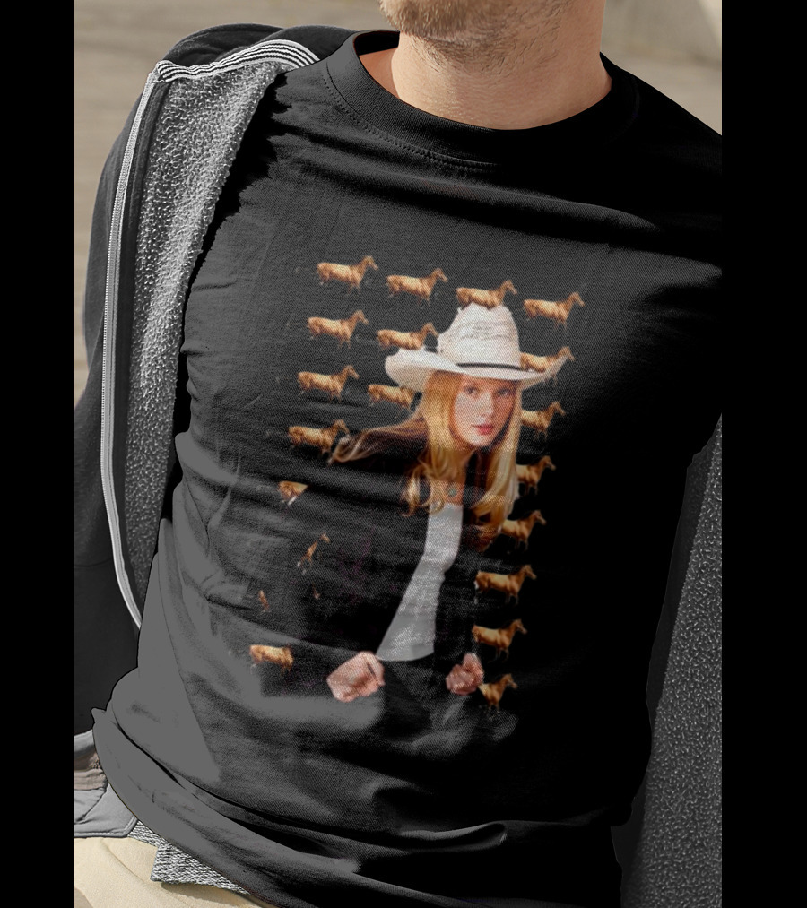 Extreme Horse Girl Cowgirl Aesthetic T-Shirt