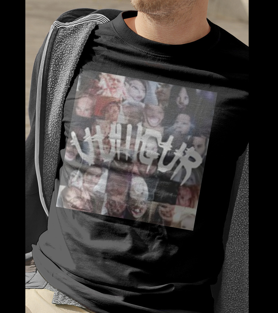 Vulllgur Collage Ritual Faces T-Shirt