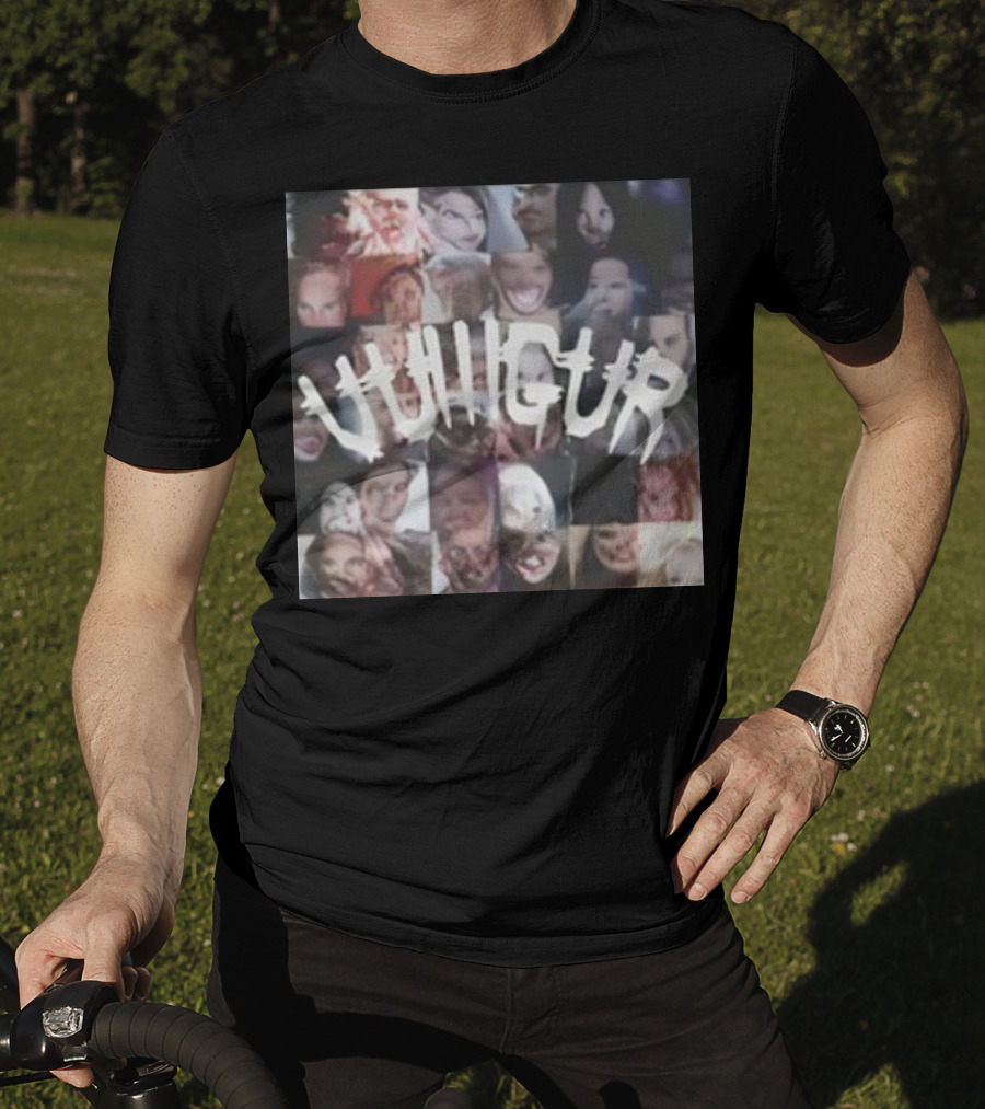 Vulllgur Collage Ritual Faces T-Shirt