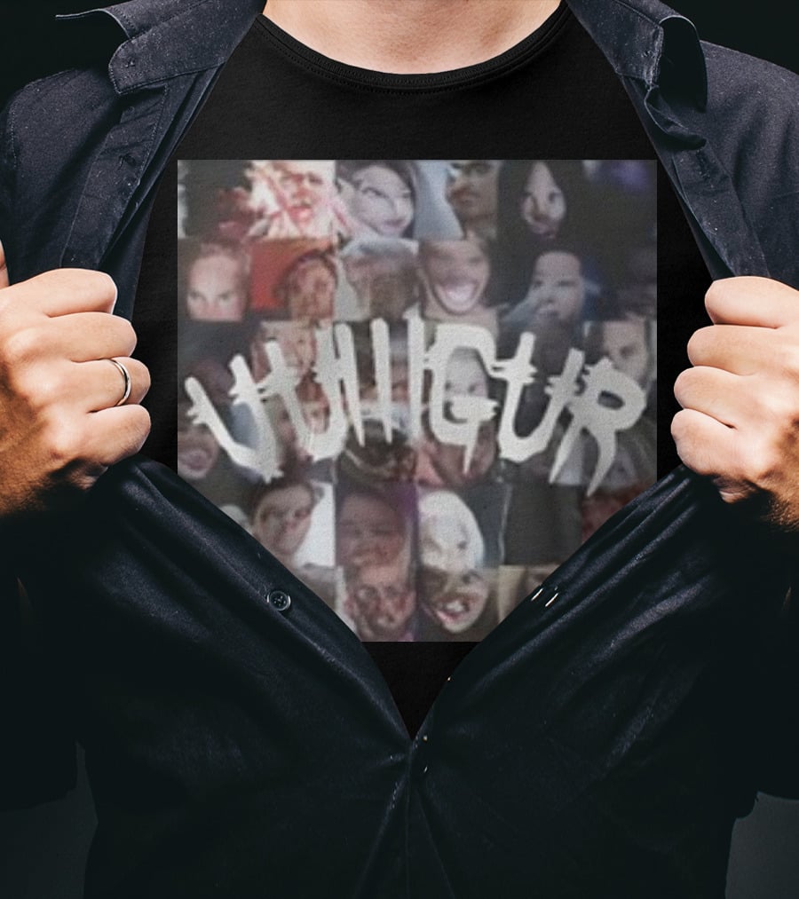 Vulllgur Collage Ritual Faces T-Shirt