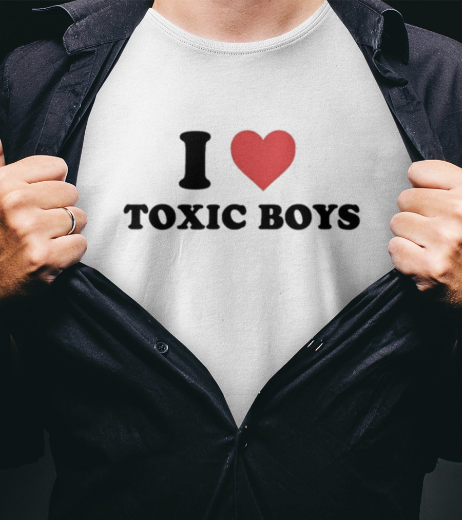 I Heart Toxic Boys T-Shirt