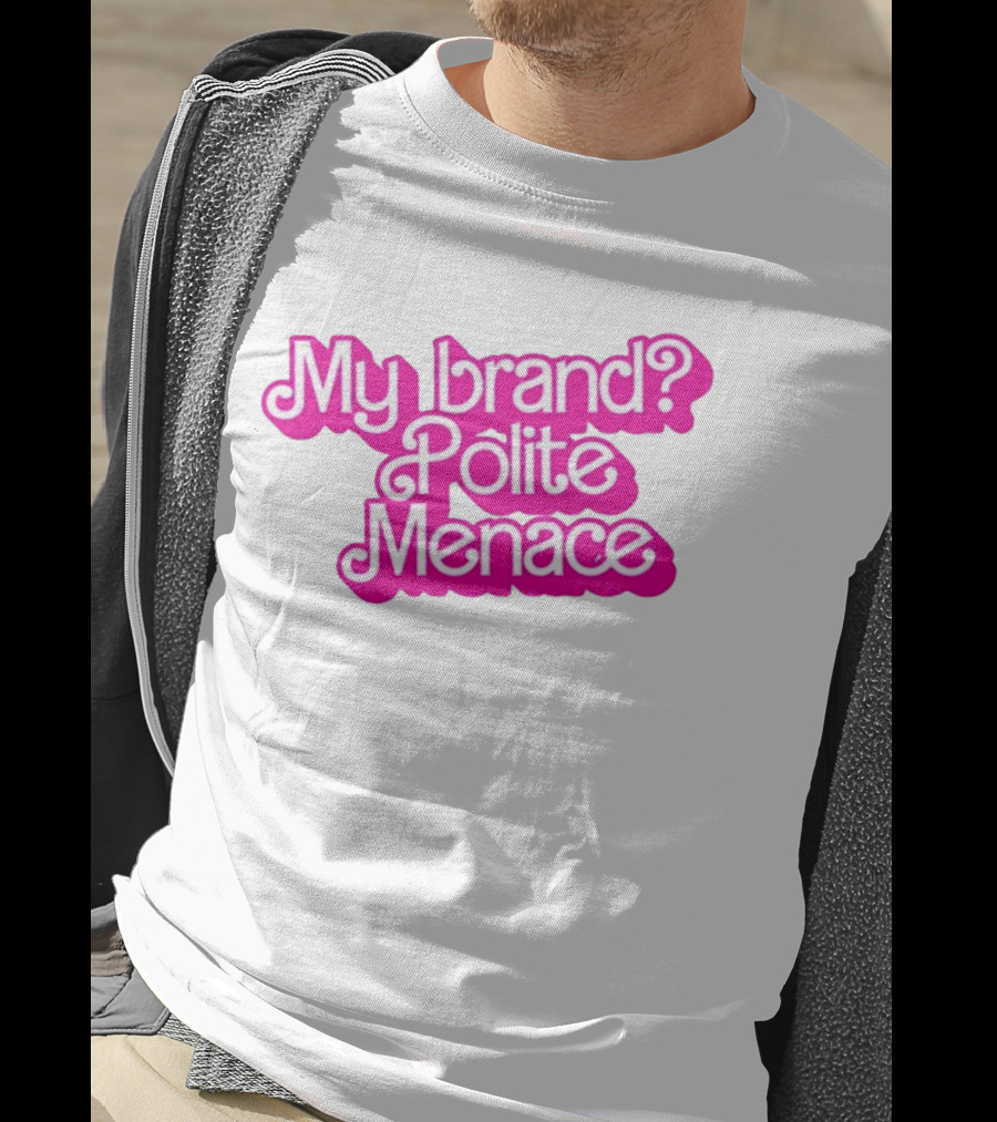 My Brand Polite Menace Barbie New T-Shirt