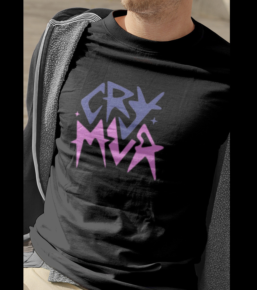 Xcryboy Yerimua Cry Mua Purple Pink Star T-Shirt