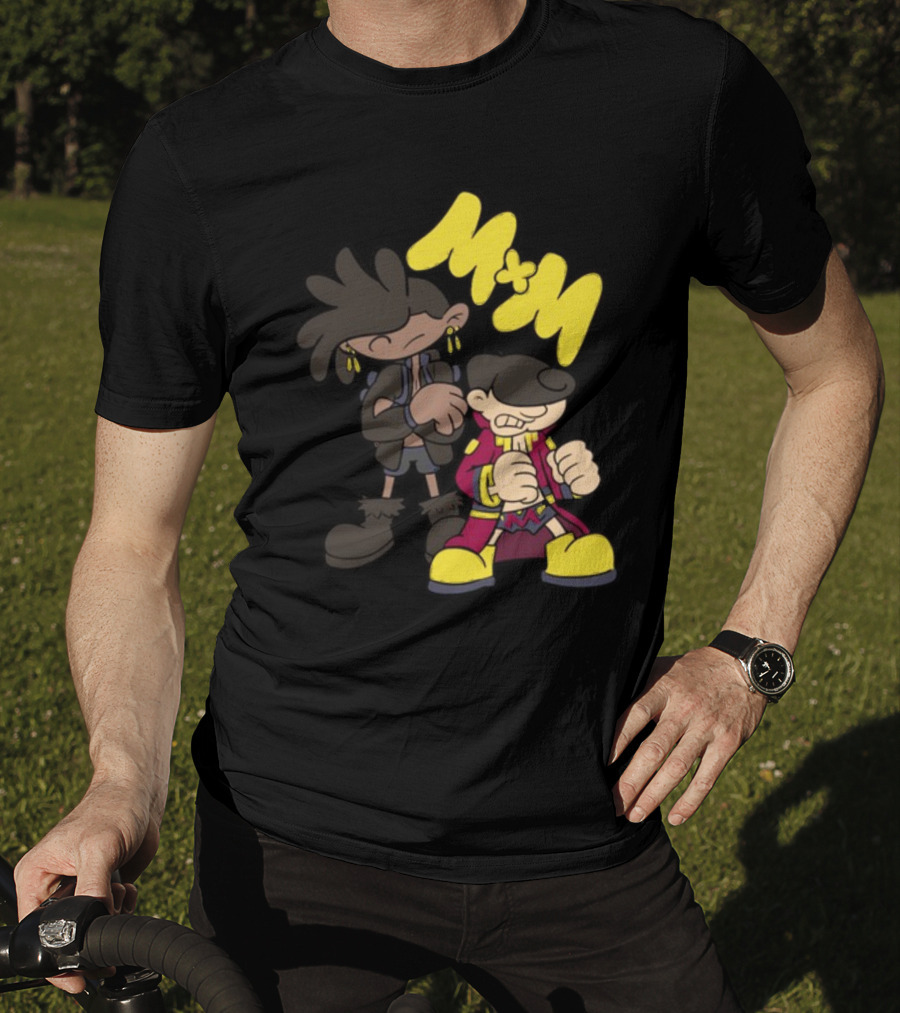Mxm Next Door Characters Cartoon Style M*M T-Shirt