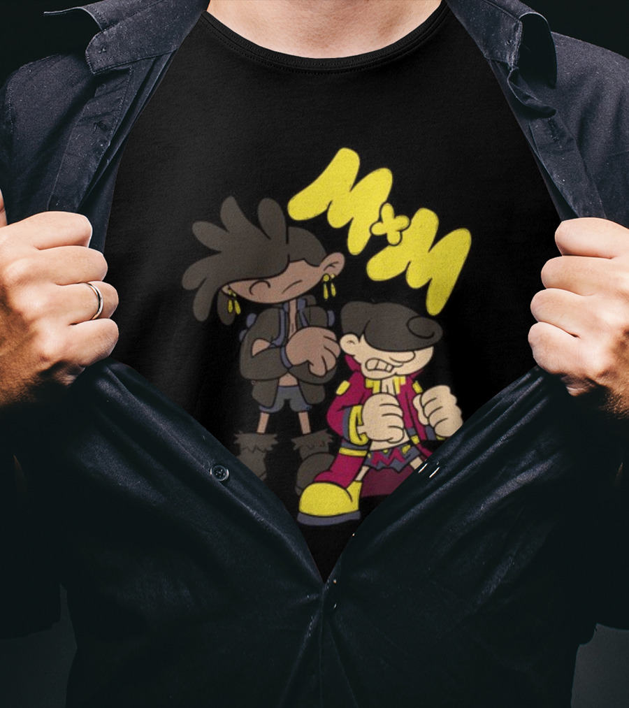 Mxm Next Door Characters Cartoon Style M*M T-Shirt