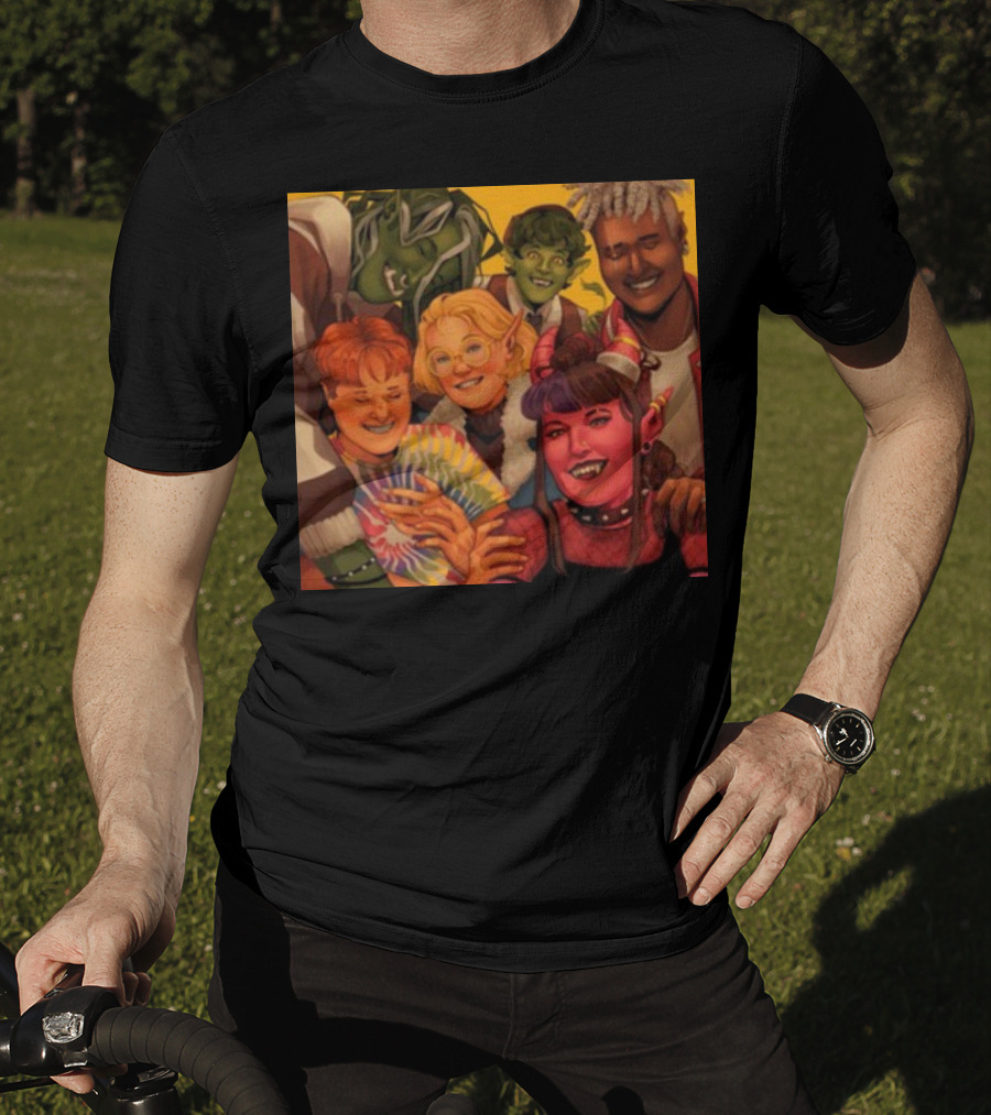 We're The Bad Fantasy Friends Group T-Shirt