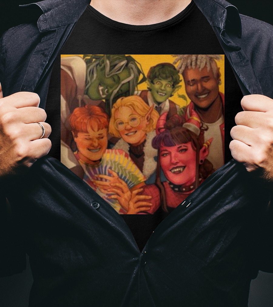 We're The Bad Fantasy Friends Group T-Shirt