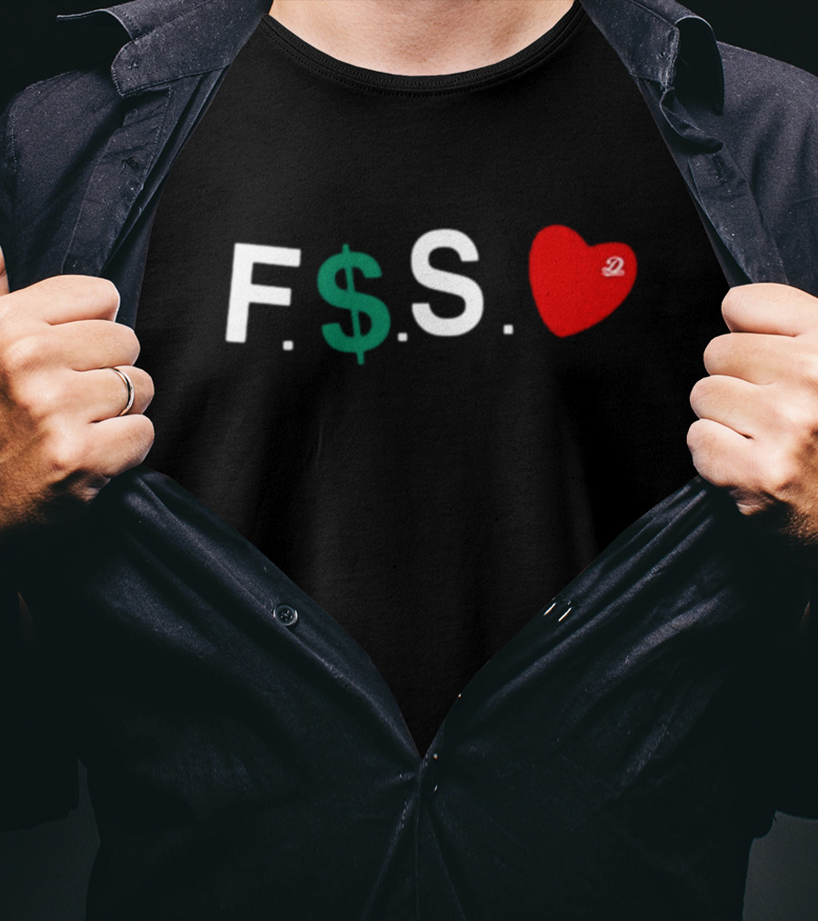 Dreamville F.S.$. Heart 2 T-Shirt