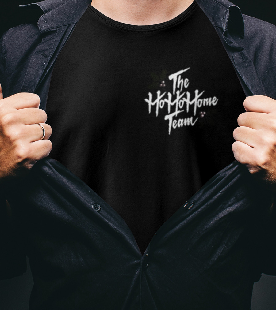 The Ho Ho Home Team Christmas Design By Stein Hansen T-Shirt