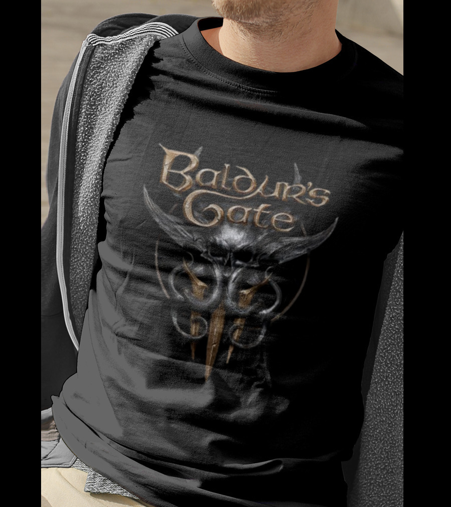 Baldur's Gate 3 Mind Flayer Emblem T-Shirt