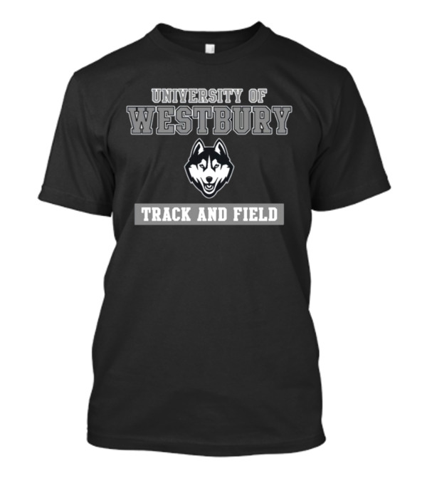 University Of Westbury Huskies Track And Field T-Shirt