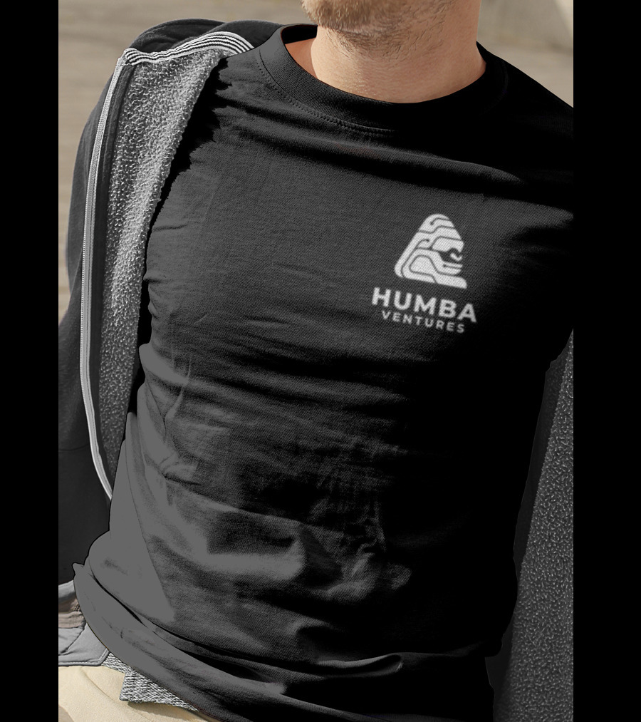 Humba Ventures Black Shirt With White Stylish T-Shirt