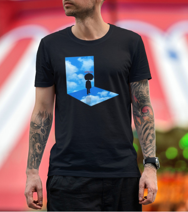 Premium T-Shirt: Dignity Cloud Reflection Angel T-Shirt Dignity Cloud Reflection Angel T-Shirt