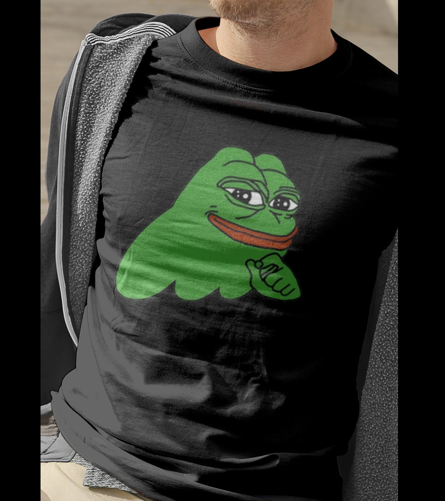 Ribbit.Pepe Pepe Frog Meme Iconic Sol T-Shirt