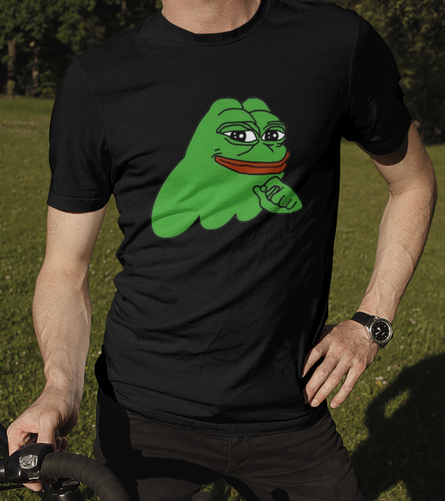 Ribbit.Pepe Pepe Frog Meme Iconic Sol T-Shirt