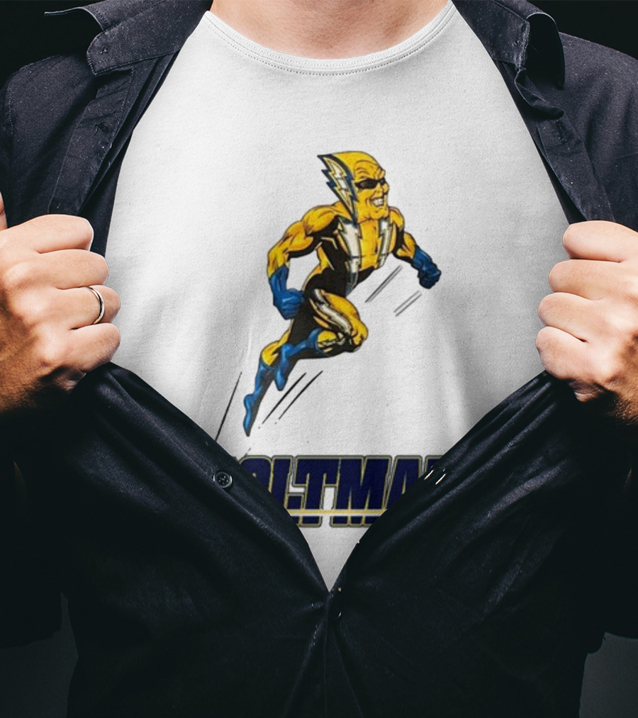 Boltman Superhero With Lightning Costume T-Shirt