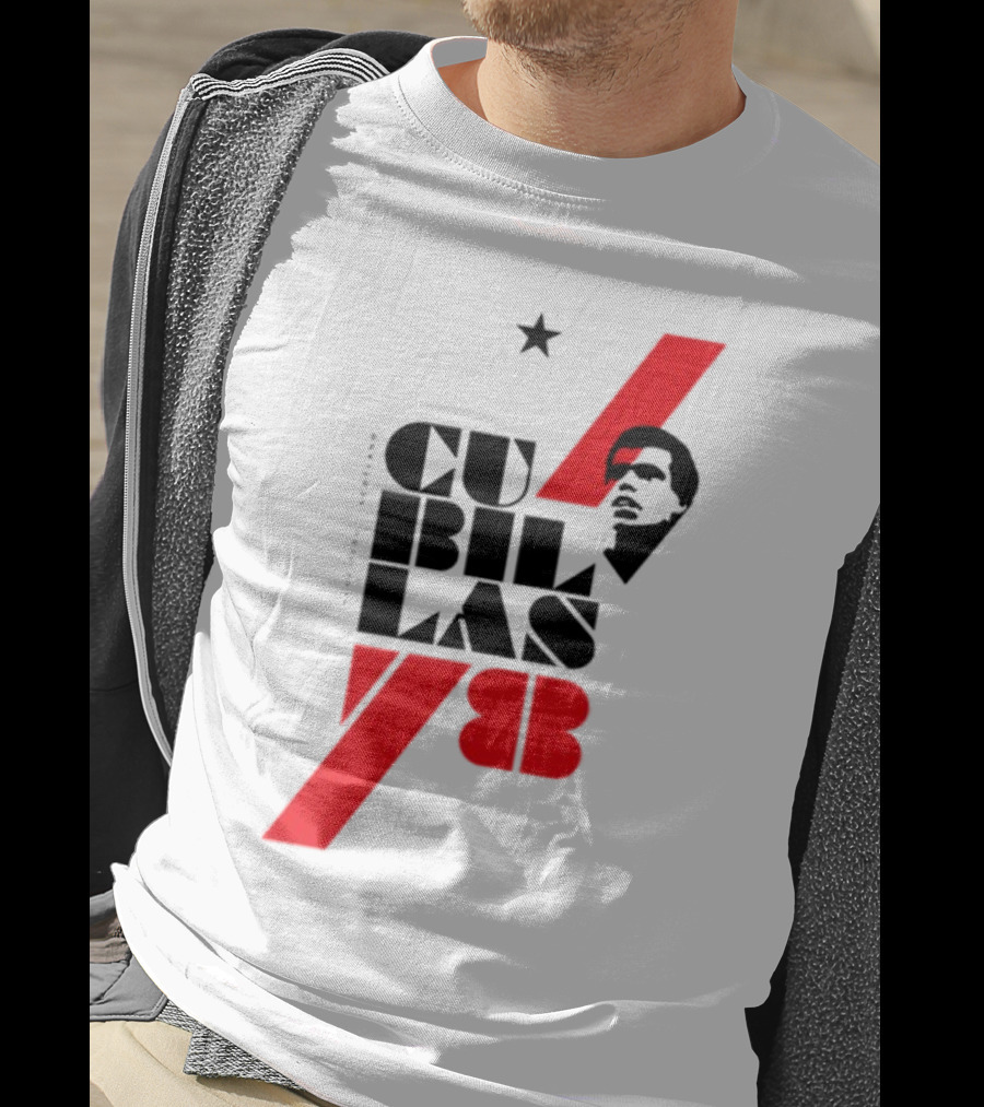 CUBILLAS 78 Star Iconic Red And Black T-Shirt