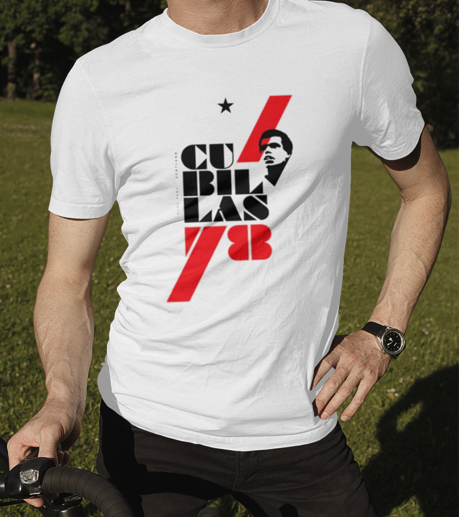 CUBILLAS 78 Star Iconic Red And Black T-Shirt
