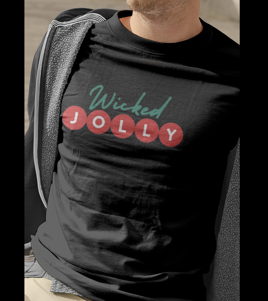 Wicked Jolly Christmas Holiday T-Shirt