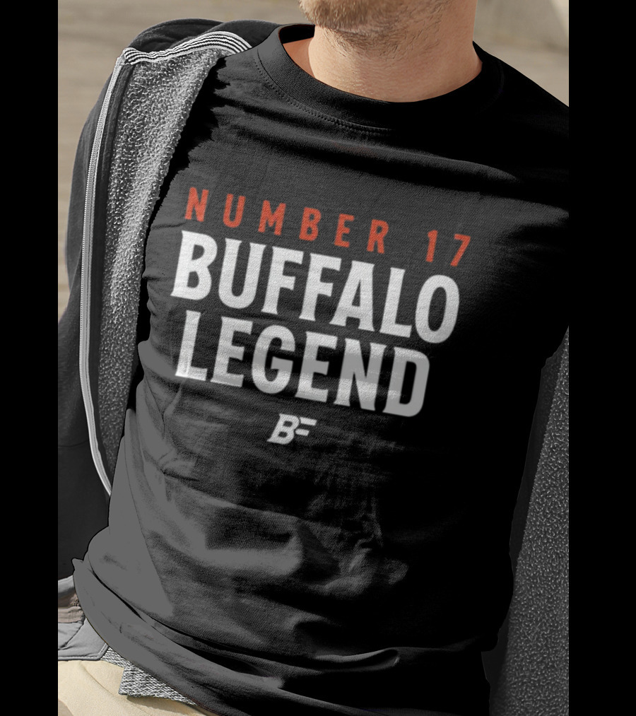 Buffalo Legend Number 17 Iconic Sportswear By BF T-Shirt