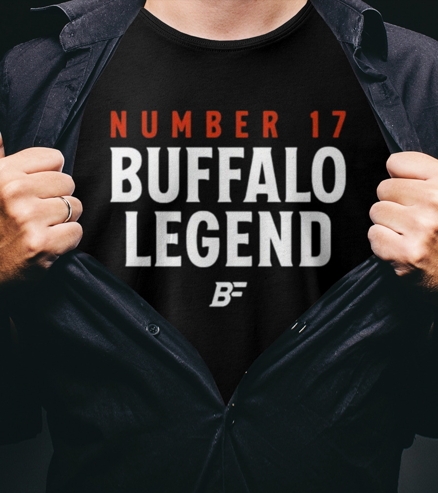 Buffalo Legend Number 17 Iconic Sportswear By BF T-Shirt