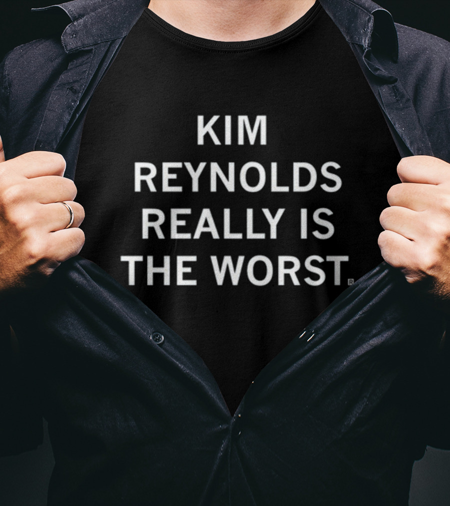 Kim Reynolds Really Is The Worst T-Shirt