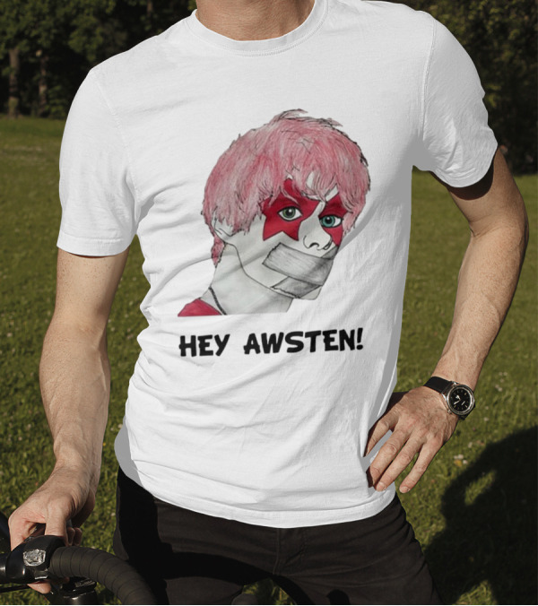 Hey Awsten Are You Gonna Play Sneaking Out Of Heaven Masked Punk T-Shirt
