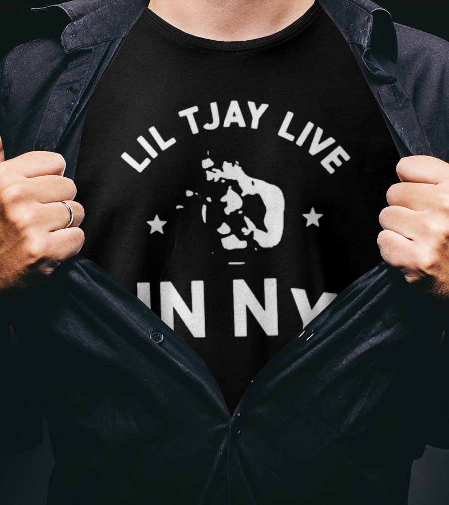 Lil Tjay Live In NY Performance Event Liltjay Store T-Shirt