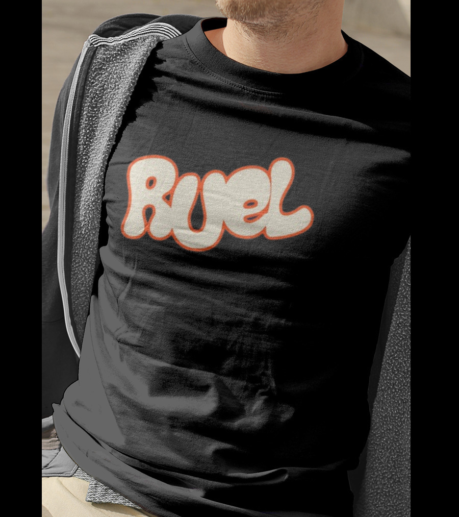 Ruel Puff Text T-Shirt