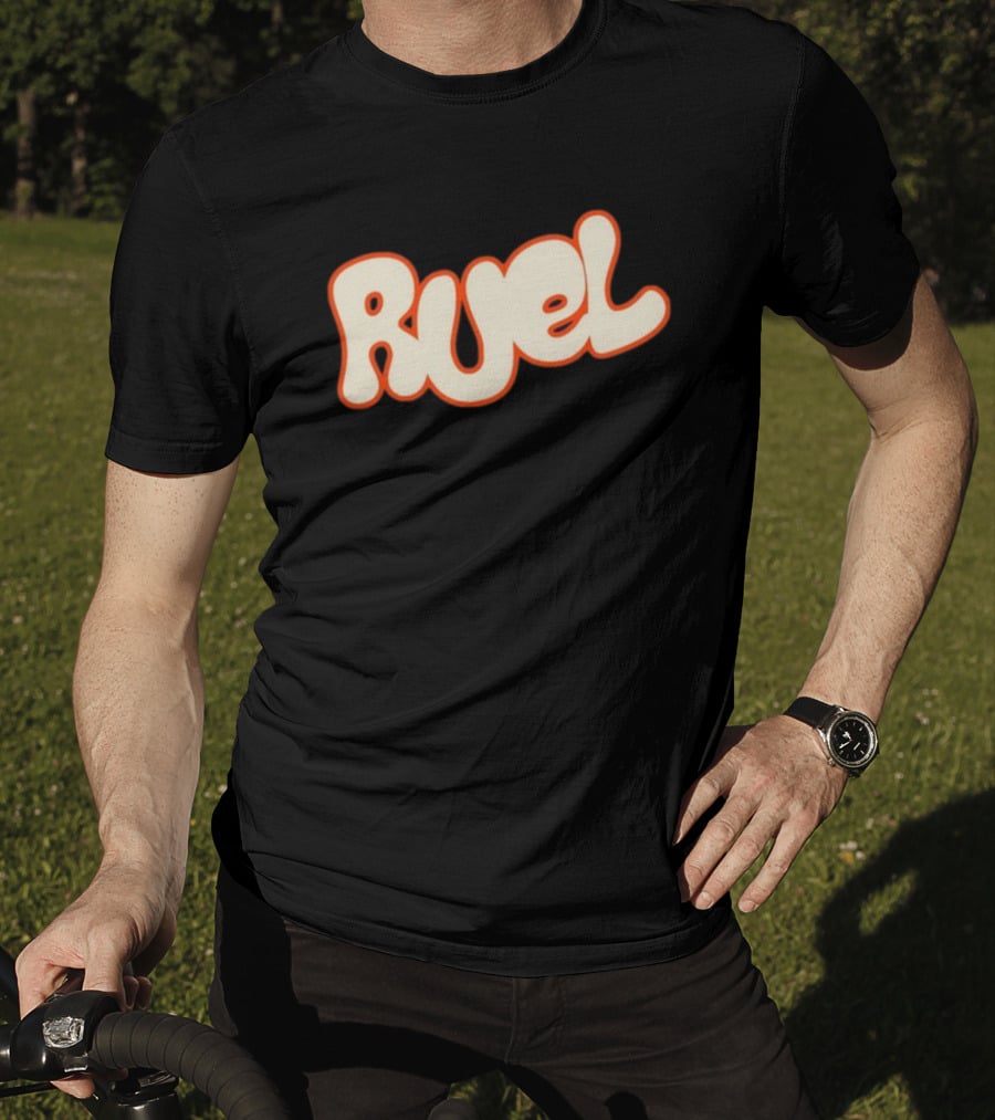 Ruel Puff Text T-Shirt