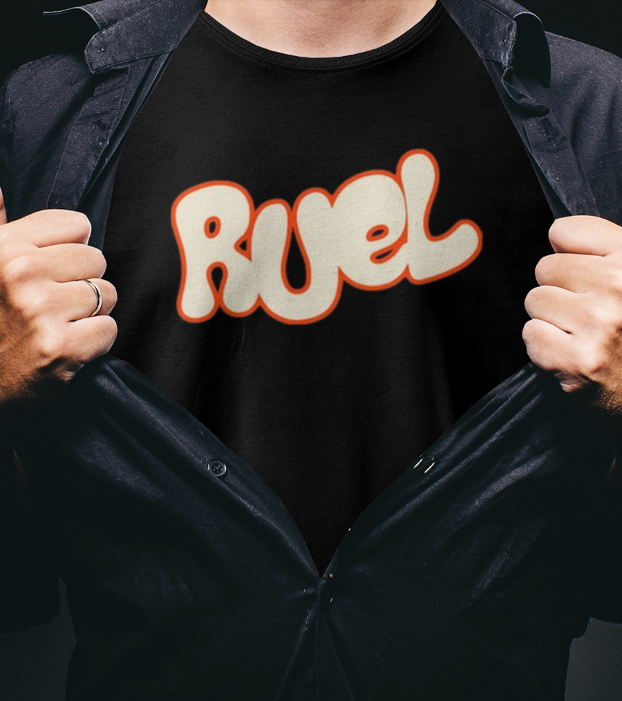Ruel Puff Text T-Shirt
