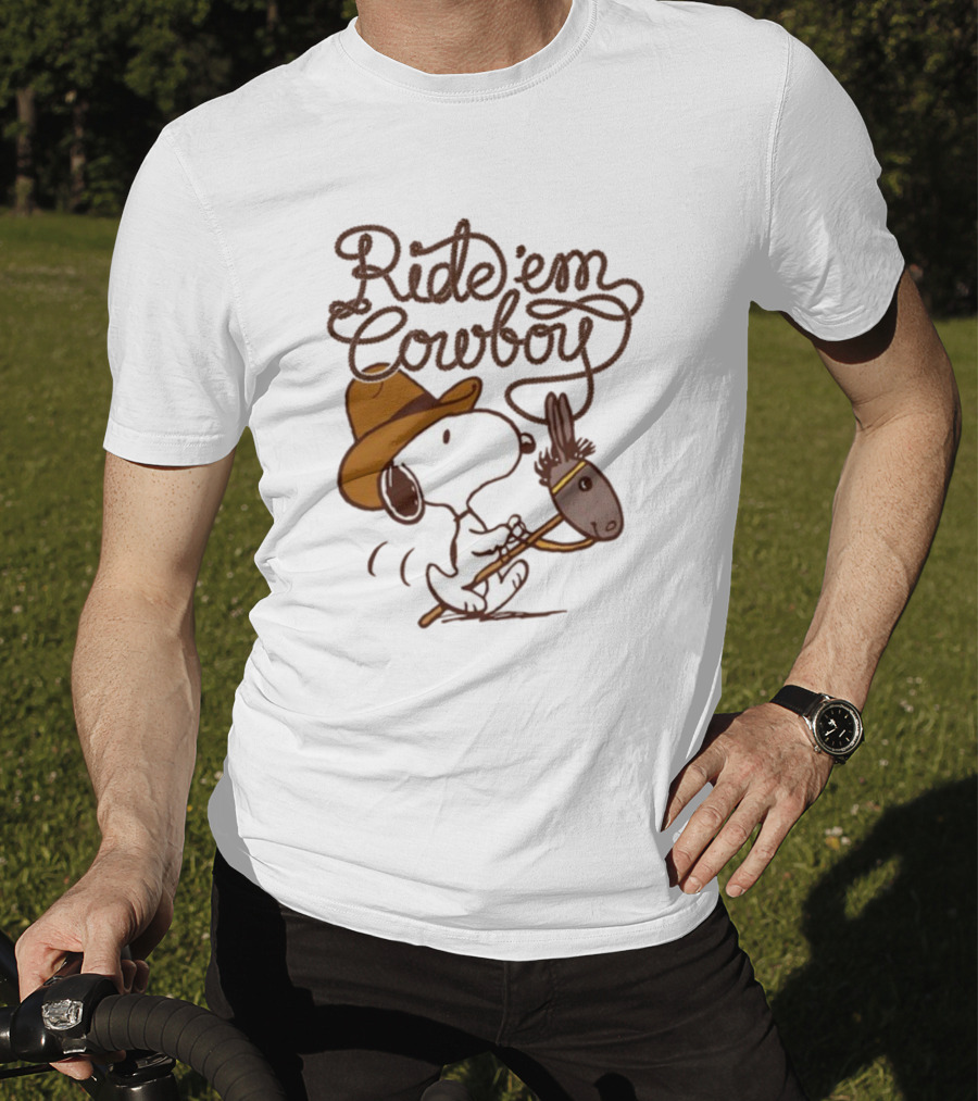 Ride Em Cowboy Snoopy T-Shirt
