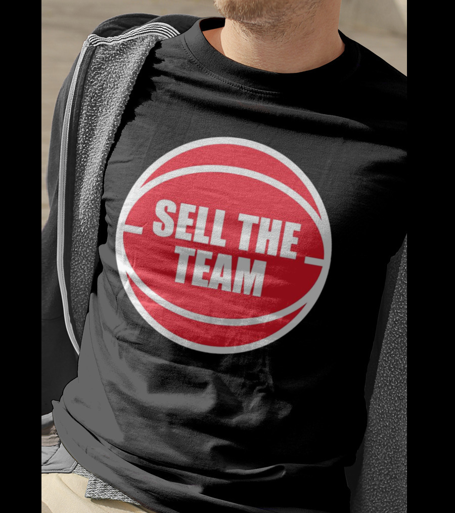 Detroit Pistons Sell The Team Basketball T-Shirt