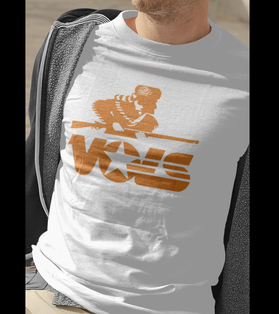 Tennessee Vols Vintage Rifle Star Retro T-Shirt