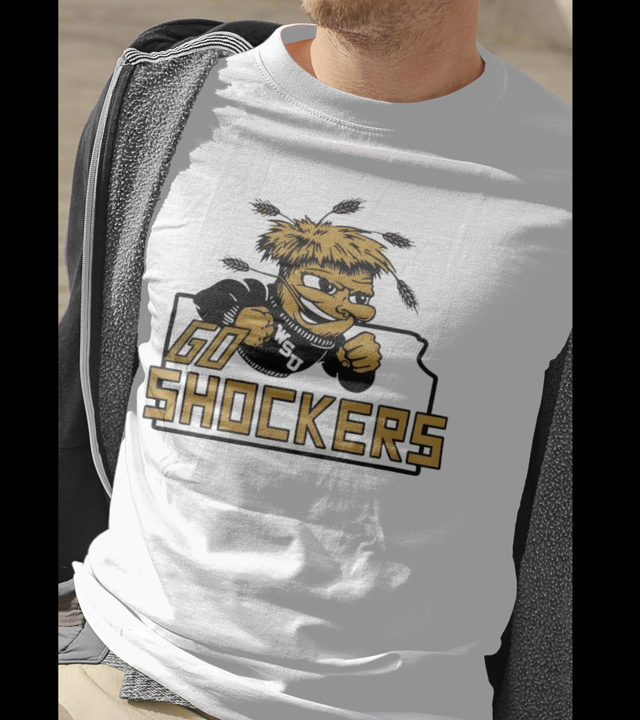 Wichita State University Go Shockers Mascot T-Shirt