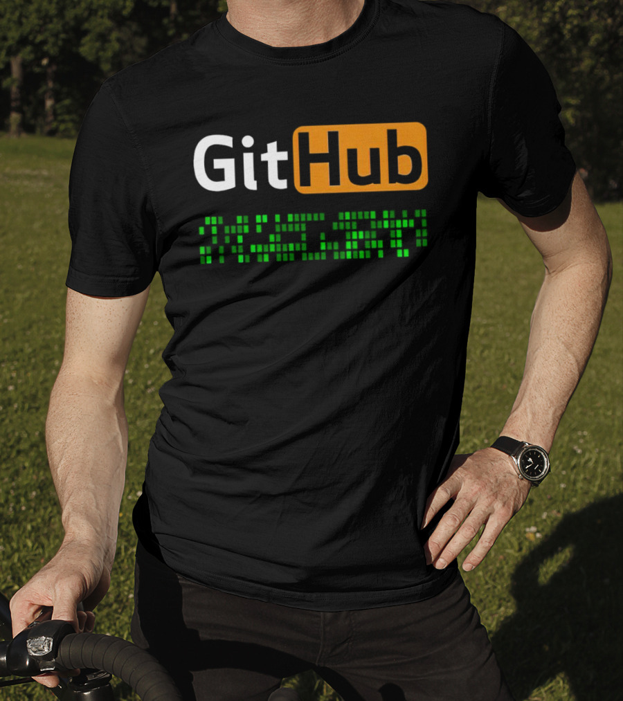 GitHub Code Contribution Squares T-Shirt