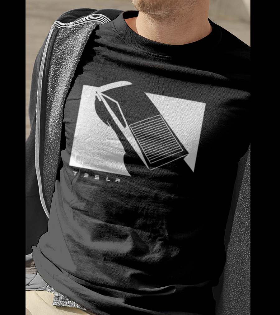 Tesla Cybertruck Monochrome Concept T-Shirt