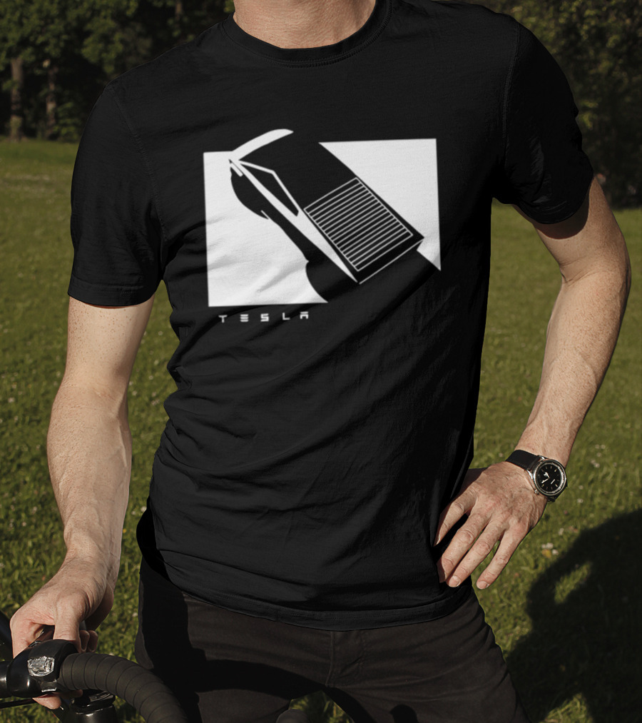 Tesla Cybertruck Monochrome Concept T-Shirt