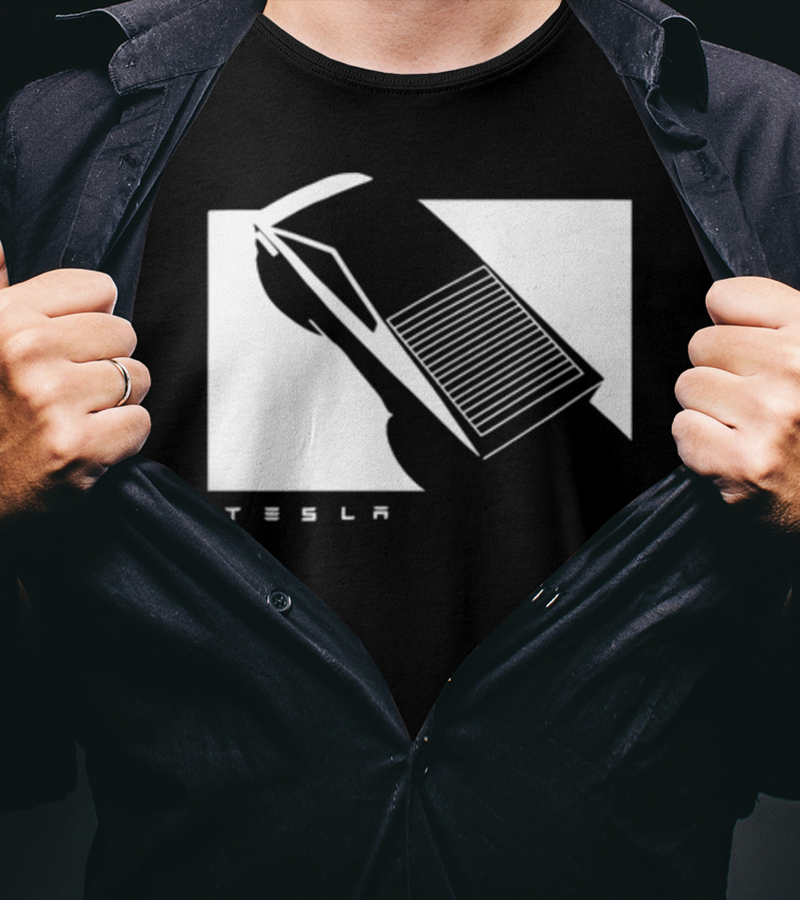 Tesla Cybertruck Monochrome Concept T-Shirt