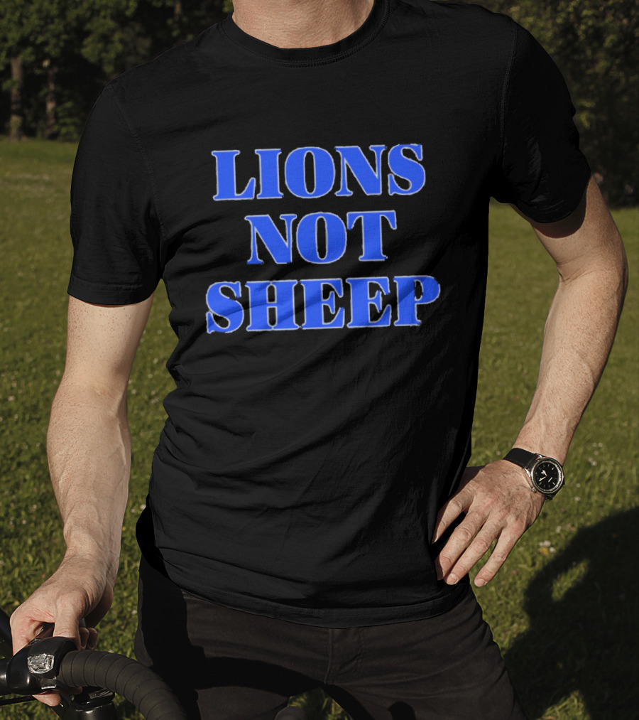 Jessica Irvine Lions Not Sheep T-Shirt
