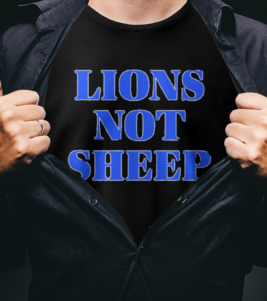 Jessica Irvine Lions Not Sheep T-Shirt