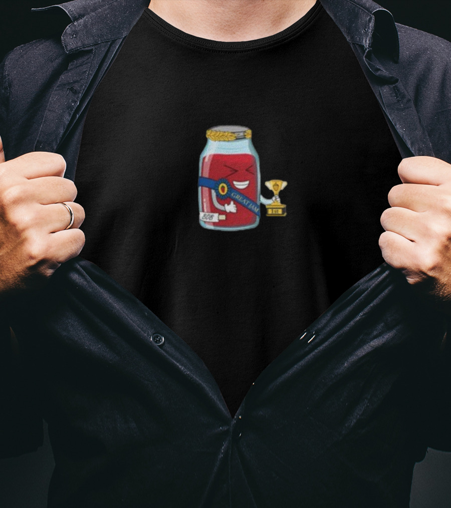 Bob The Poppop Award-Winning Great Jam With Trophy T-Shirt