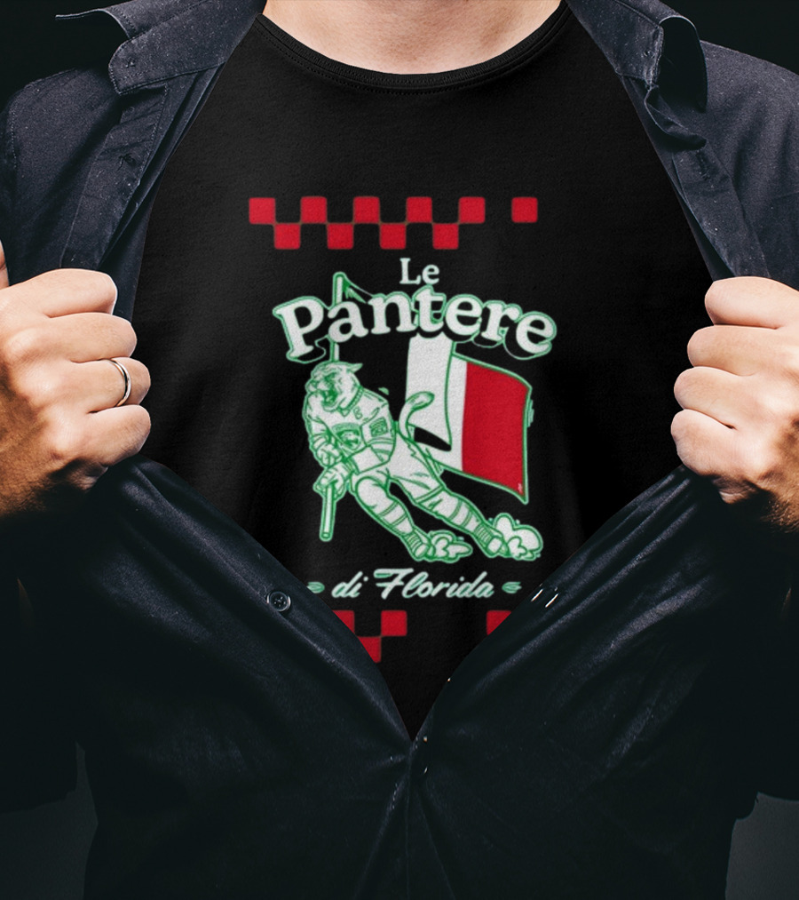 Le Pantere Di Florida Italianfest Puck T-Shirt