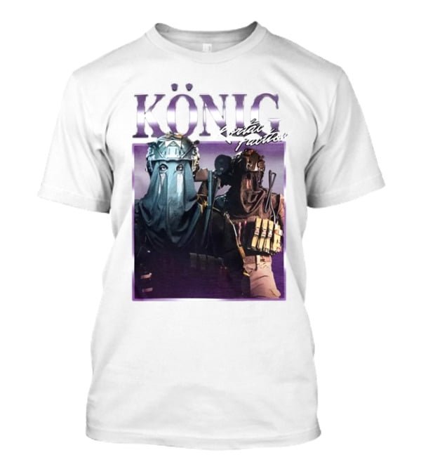 König Kortac Faction Masked Figures With Tactical Gear T-Shirt