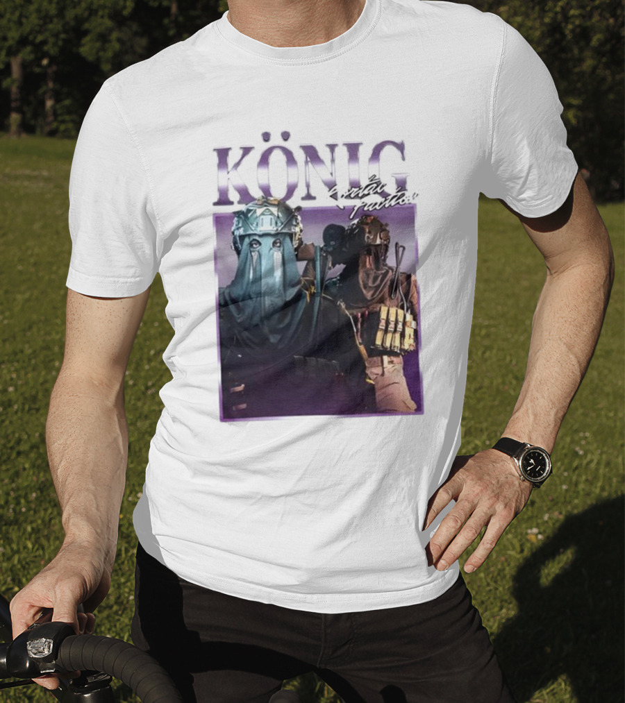 König Kortac Faction Masked Figures With Tactical Gear T-Shirt