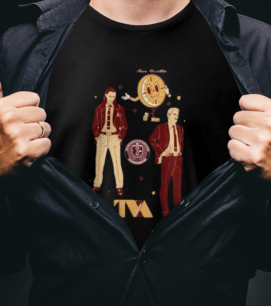 Miss Minutes TVA Loki Mobius T-Shirt