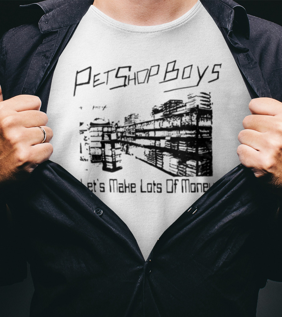 Pet Shop Boys Let's Make Lots Of Money T-Shirt